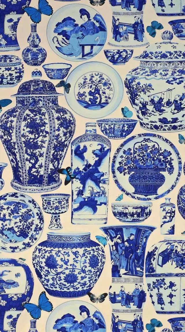 Material|The most beautiful but blue and white porcelain