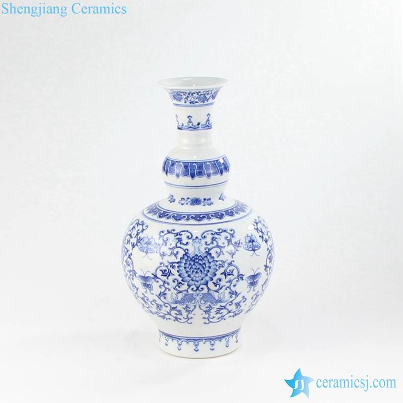  flower pattern ceramic vase