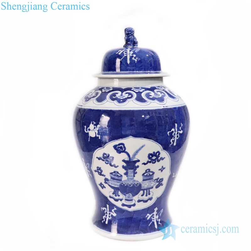 classical handmade ceramic jar