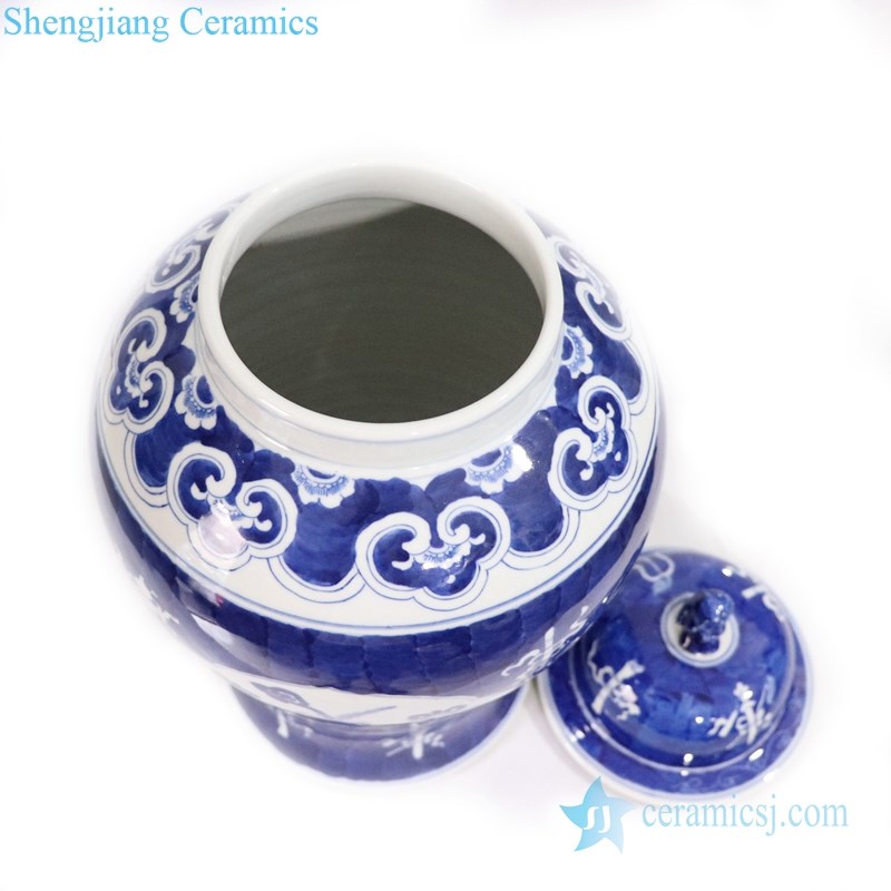 classical handmade  ceramic jar