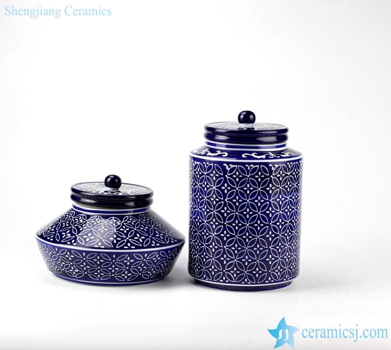 handmade wedding table top ceramic couple jar