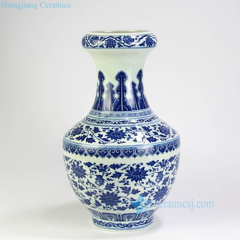 China hot sale vase with flower pattern 