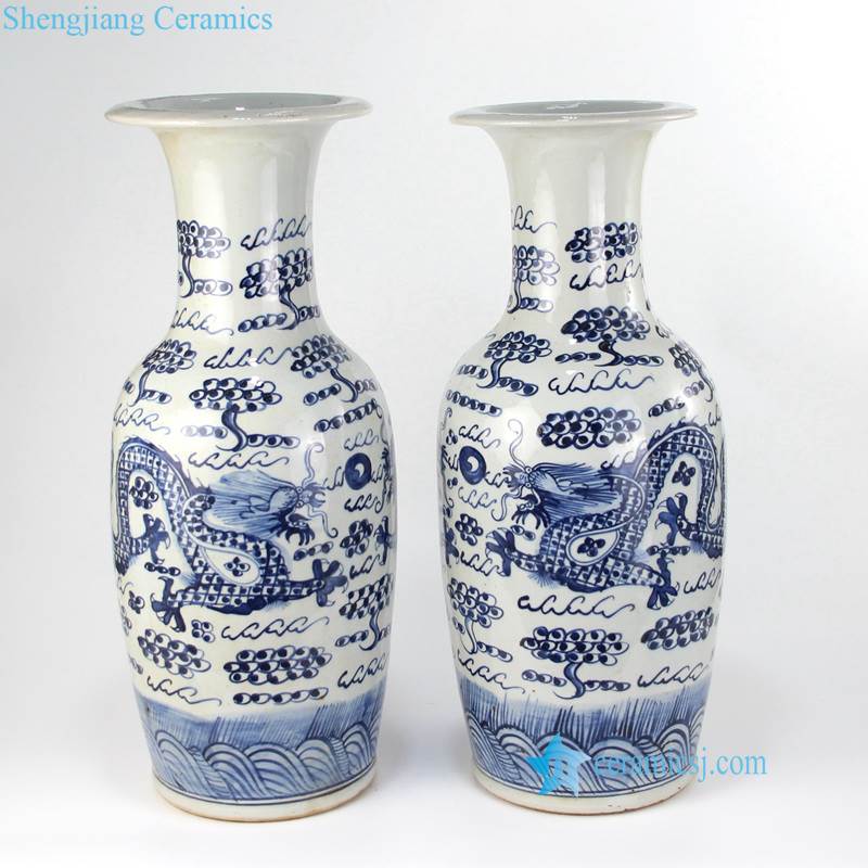 ceramic China  dragon vase