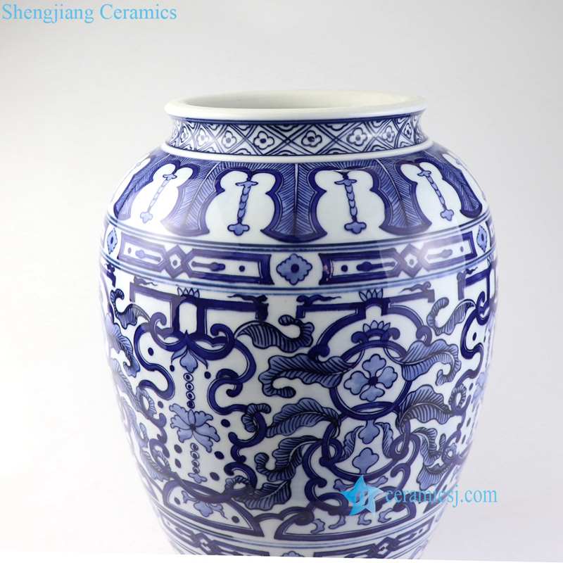 luxury ceramic jar for collection 