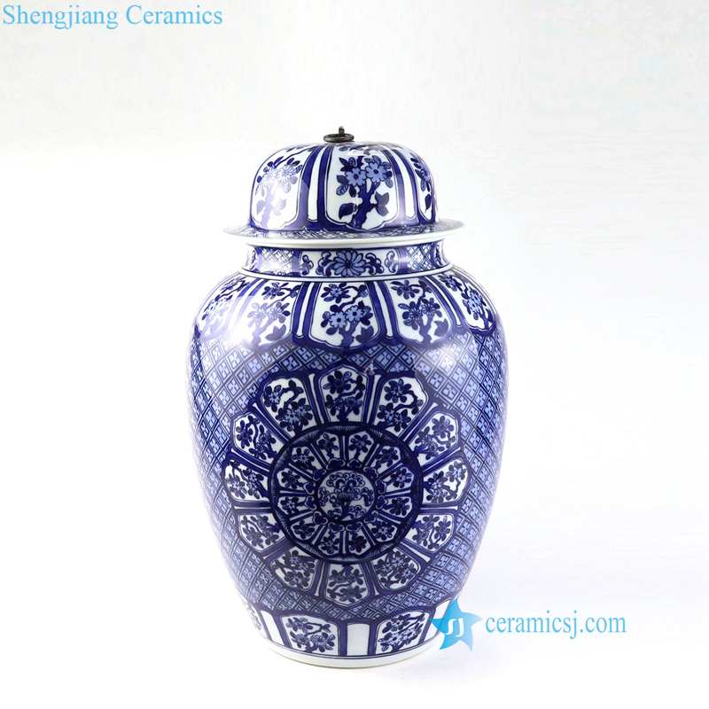 luxury ceramic jar with a lid 