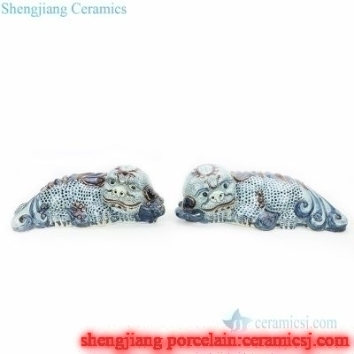 Figurine & Statue | china shengjiang blue ande white porcelain 