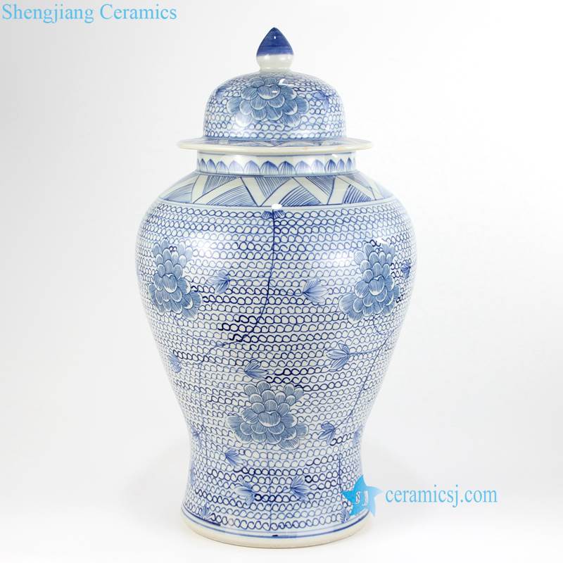 light blue temple jar for sale 