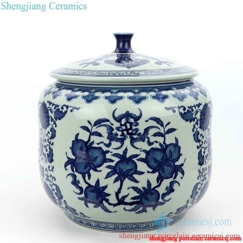  handmade high skilled ceramic tea jar