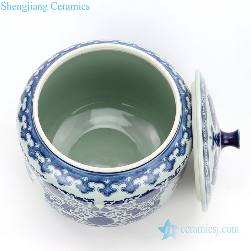 high skilled ceramic tea jar from shengjiang