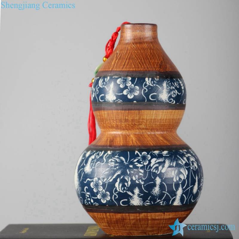  calabash shape ceramic vase