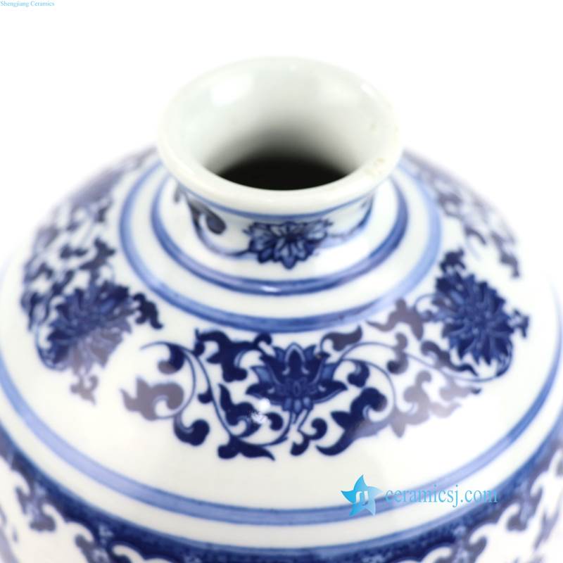  China cheap blue and white porcelain vase