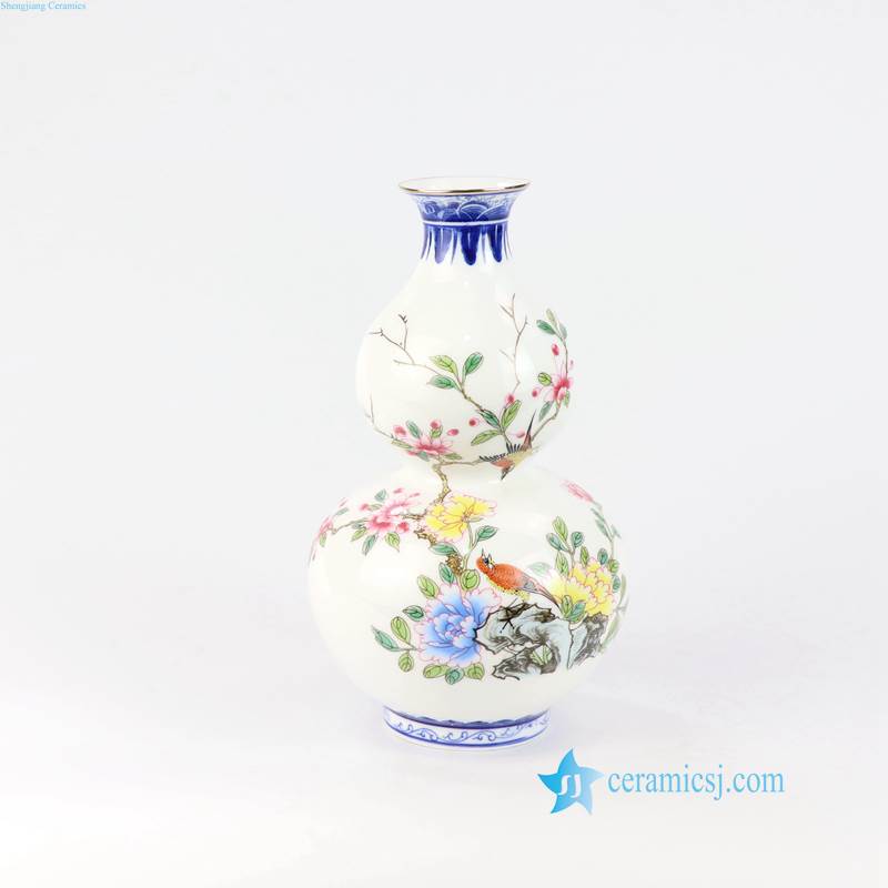 gouard shape flower pattern vase