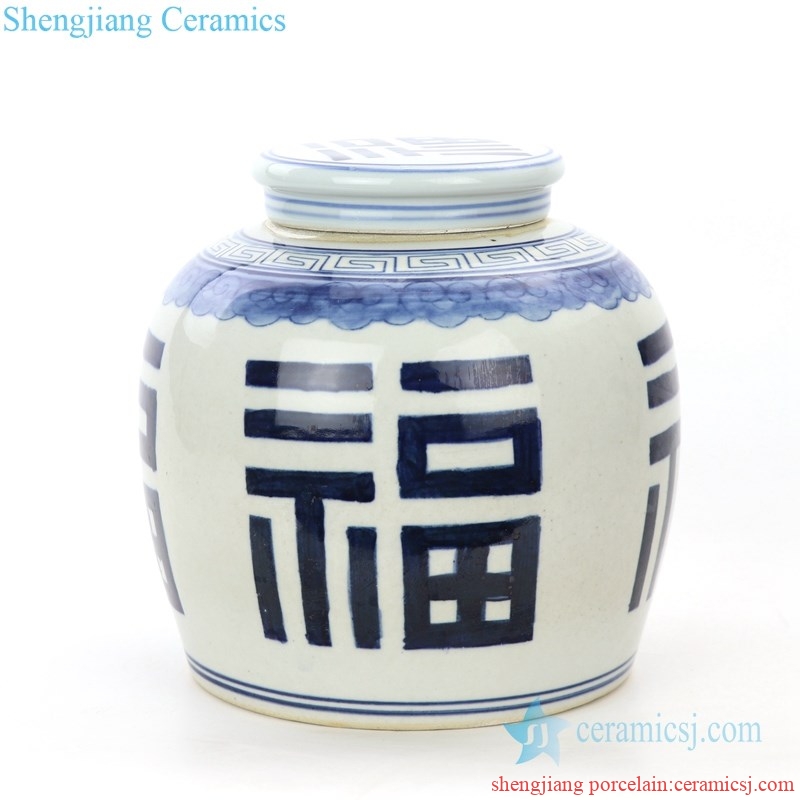 Shengjiang company ceramic pot means good fortune