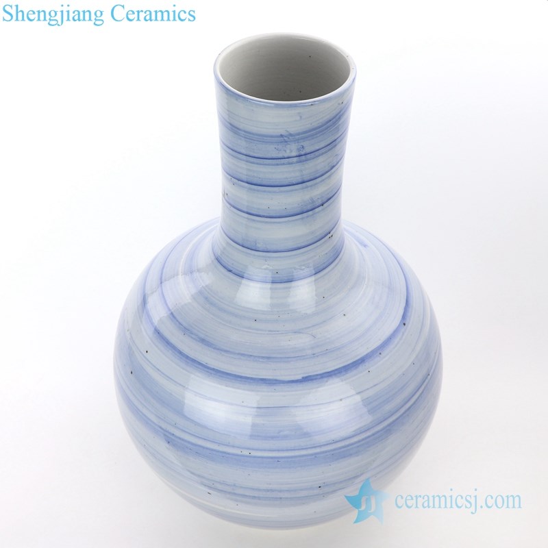 handmade  globular vase