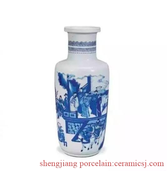 The eight pieces of Kangxi blue and white story porcelain collected in the Forbidden City are exquisite in porcelain, and the pieces are called art treasures.
