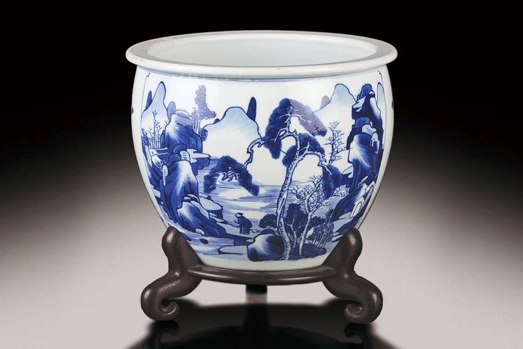 Blue and white into the porcelain, never let go of the blue and white porcelain appreciation