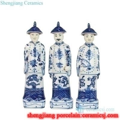 Figurine & Statue | china shengjiang blue ande white porcelain 